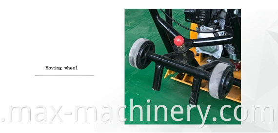 100kg 20kn Hot Selling Plate Compactor Cast Iron Plate Type Portable